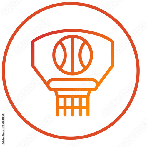 Basketball Icon Style