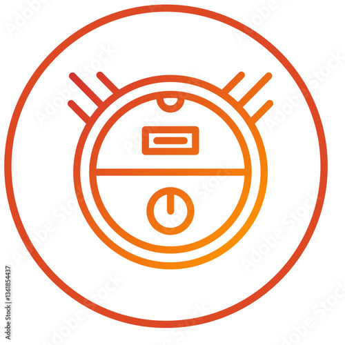 Robot Vaccum Icon Style