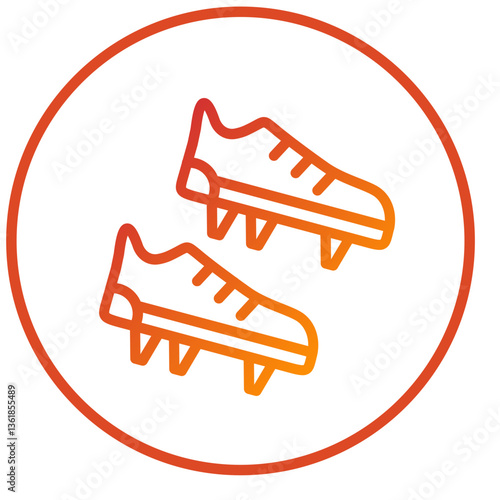 Cleats Icon Style