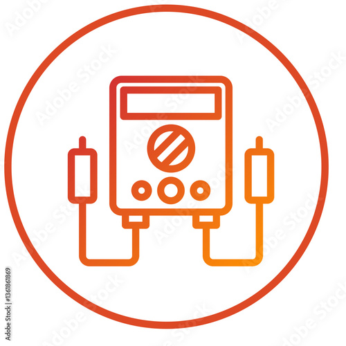 Voltmeter Icon Style