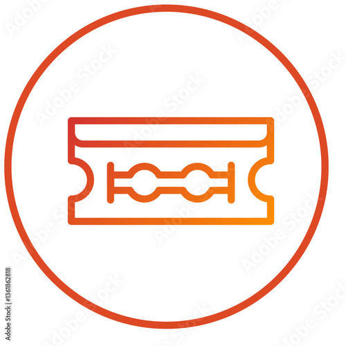 Razor Blade Icon Style