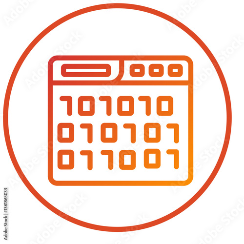 Hack Code Icon Style