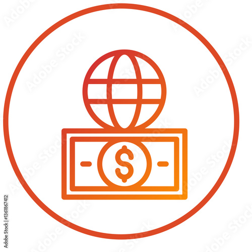 Economic Diplomacy Icon Style