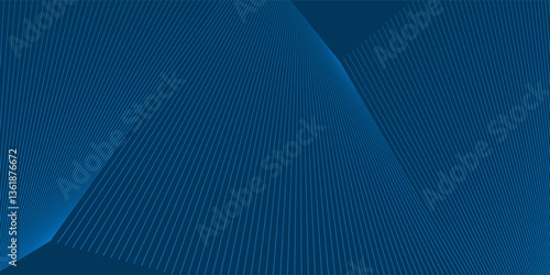 A sleek blue abstract background with converging lines and smooth gradients. The dynamic design and subtle transitions create a visually appealing and versatile backdrop for various creative projects.