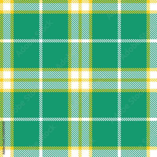Modern Seamless Tartan in Cool Golden Yellow tones Textile Design Variant 2317