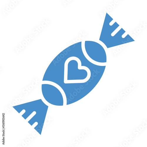 Toffee Vector Icon Design Illustration