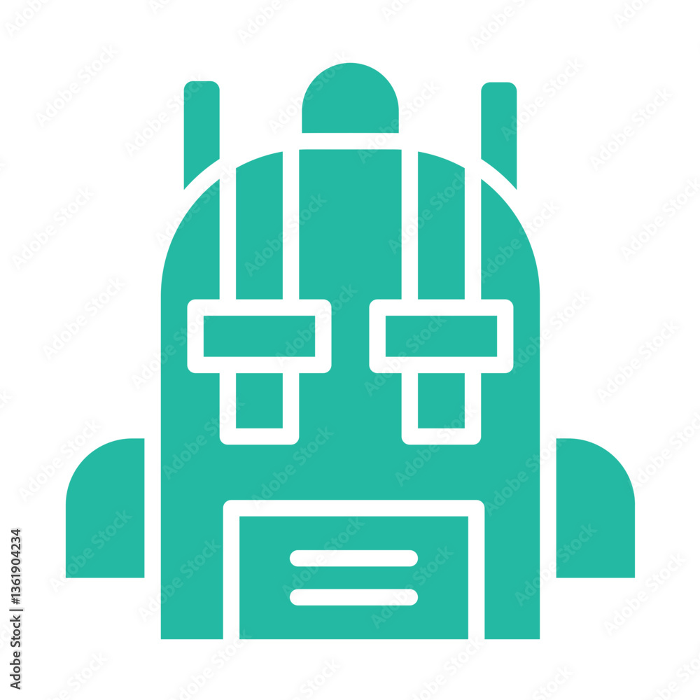 Bagpack Vector Icon Design Illustration Bagpack Vector Icon Design Illustration