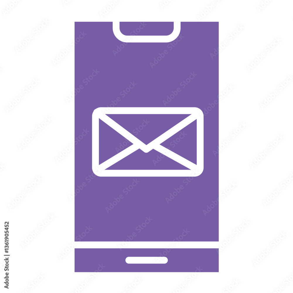 Mail Vector Icon Design Illustration
