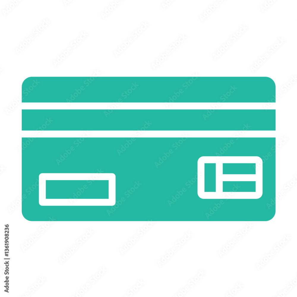 Credit card Vector Icon Design Illustration