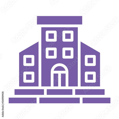Condo Vector Icon Design Illustration