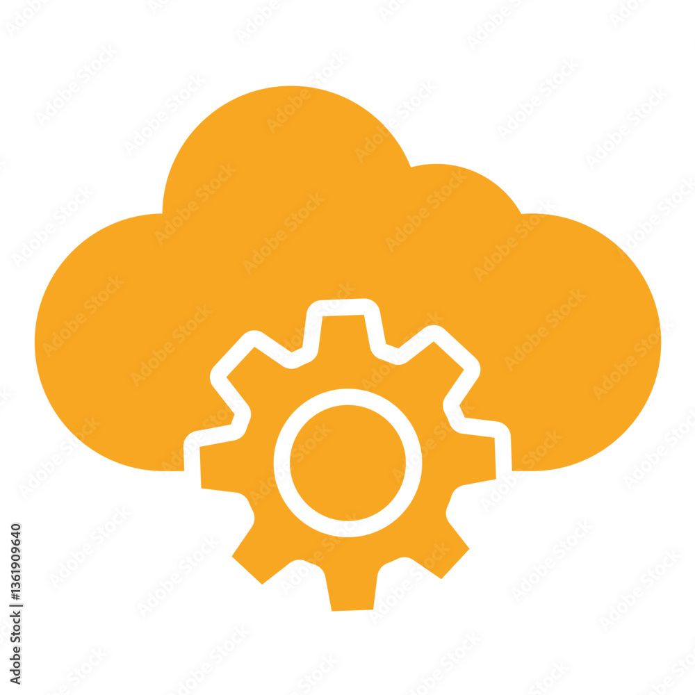 Cogwheel Vector Icon Design Illustration Cogwheel Vector Icon Design Illustration