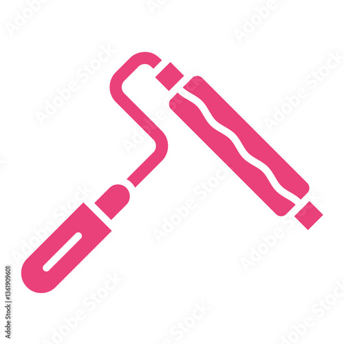 Paint roller Vector Icon Design Illustration