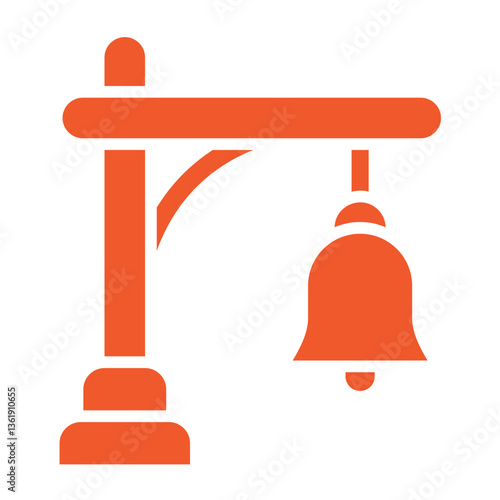Bell Vector Icon Design Illustration