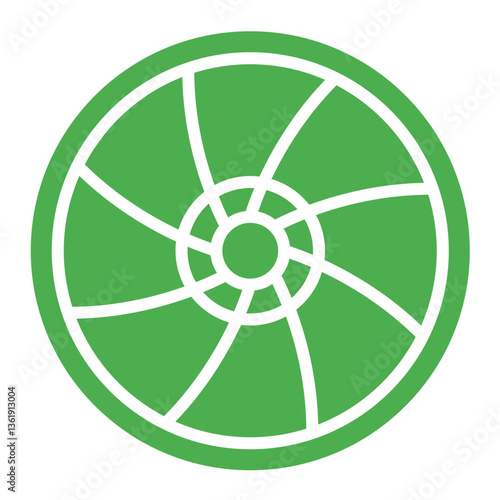 Lens Vector Icon Design Illustration