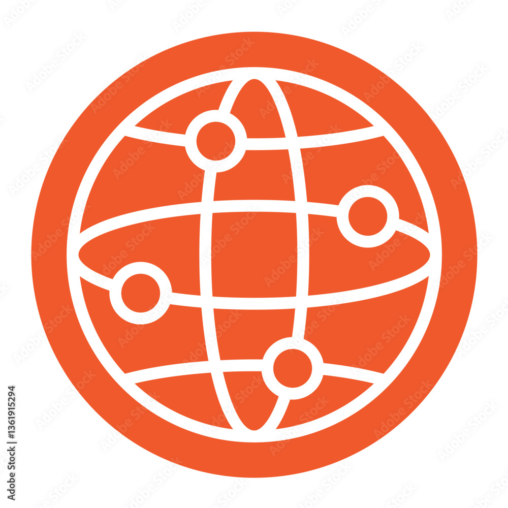 World Wide Vector Icon Design Illustration World Wide Vector Icon Design Illustration