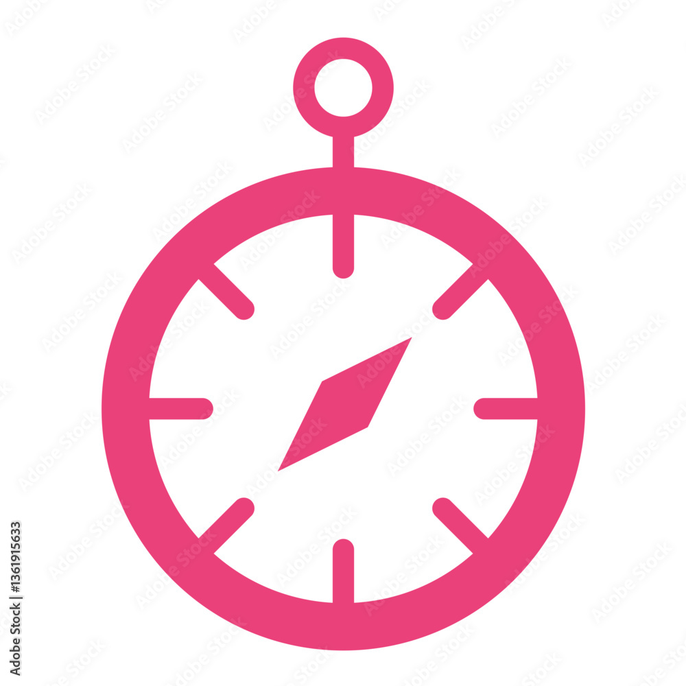 Compass Vector Icon Design Illustration Compass Vector Icon Design Illustration