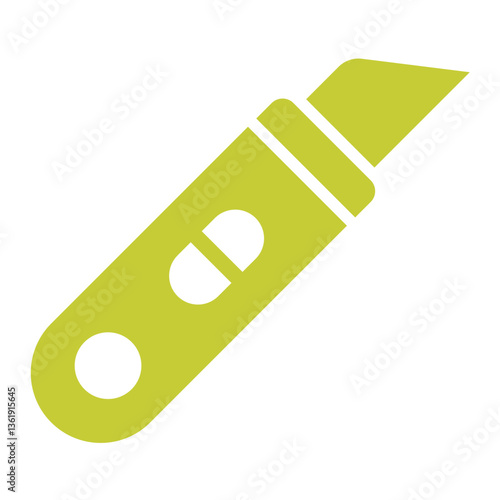 Paper Cutter Vector Icon Design Illustration