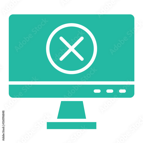 Prohibitation Vector Icon Design Illustration