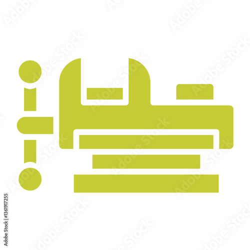 Vise Vector Icon Design Illustration