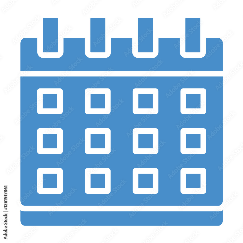 Calendar Vector Icon Design Illustration Calendar Vector Icon Design Illustration