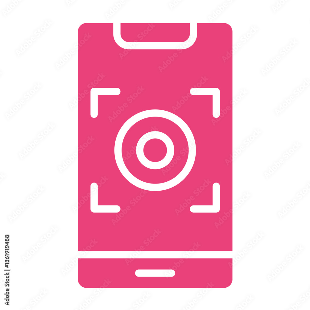 Record Vector Icon Design Illustration Record Vector Icon Design Illustration