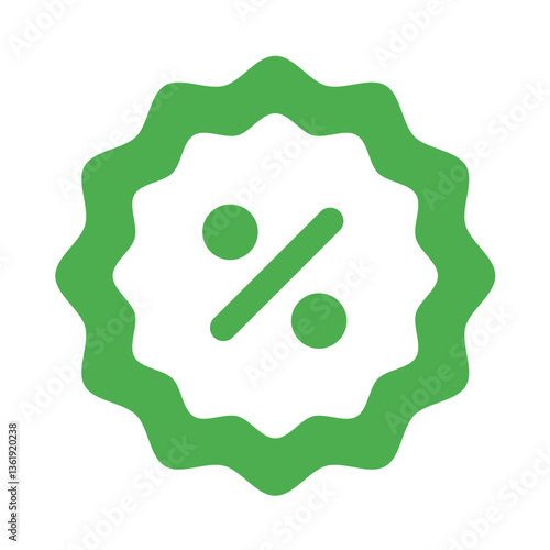 Discount Vector Icon Design Illustration