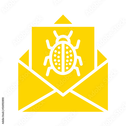 Spam Vector Icon Design Illustration