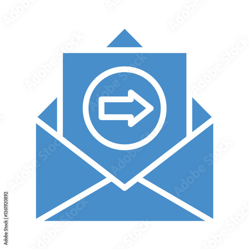 Send Mail Vector Icon Design Illustration