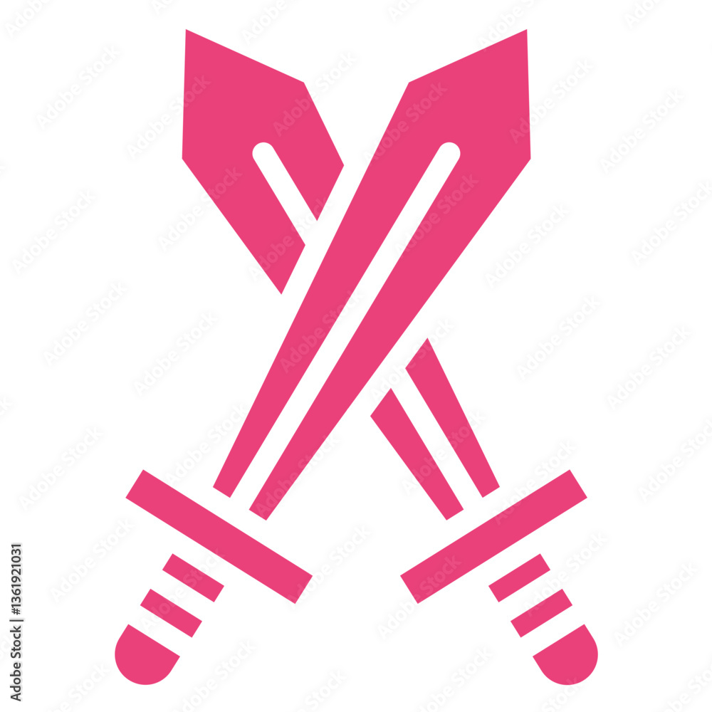 Sword Vector Icon Design Illustration Sword Vector Icon Design Illustration