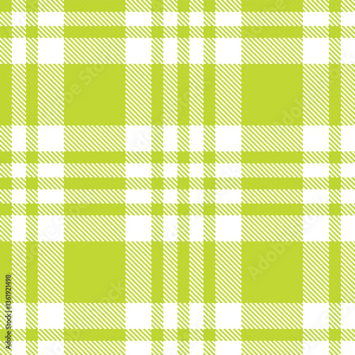Modern Seamless Tartan in Cool White tones Textile Design Variant 2523