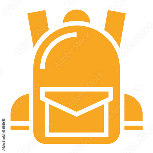 Bagpack Vector Icon Design Illustration