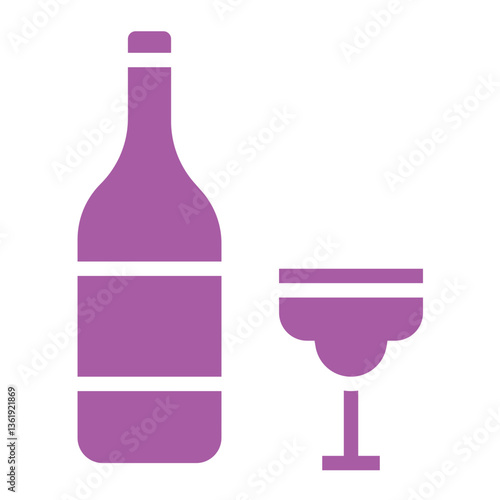 Drinks Vector Icon Design Illustration