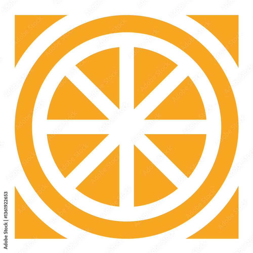 Obraz premium Pizza Box Vector Icon Design Illustration