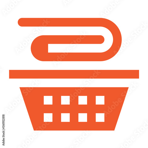 Washcloth Vector Icon Design Illustration