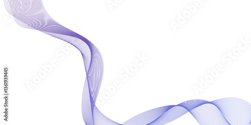 Dynamic flowing wave lines design element, abstract blue wave line background, modern abstract glowing wave background, beautiful curve or smoke design background.