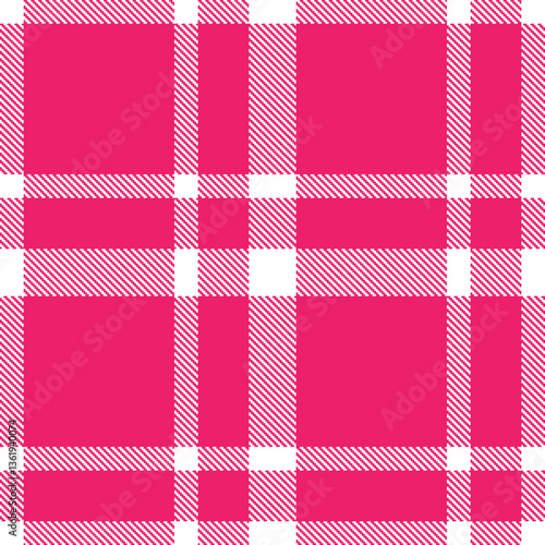 Modern Cool White Seamless Tartan Textile Design Variant 2659