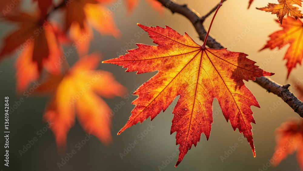 Capture the enchanting essence of fall with an exquisite arrangement of colorful autumn maple leaves isolated on transparent background. Capture the enchanting essence of fall with an exquisite arrangement of colorful autumn maple leaves isolated on transparent background.