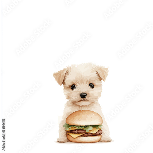 Puppy's Burger Delight: An ...