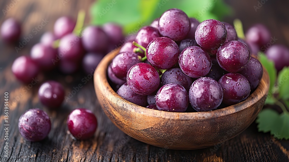 Fototapeta premium grape seed burns fat eliminates toxins