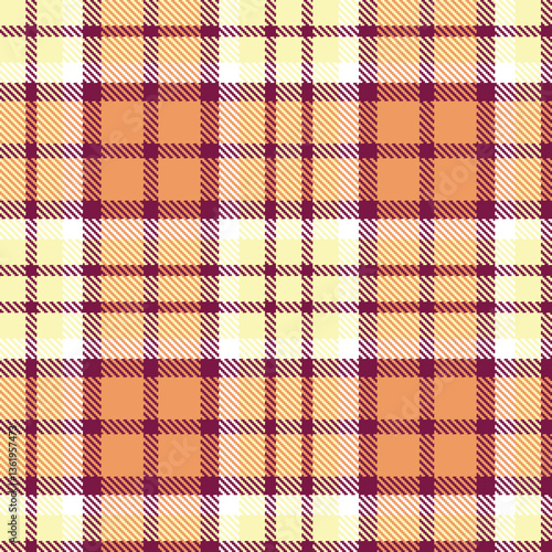Wallpaper Mural Warm Red Purple Seamless Tartan with Smoky Light Tan accents Textile Design Torontodigital.ca