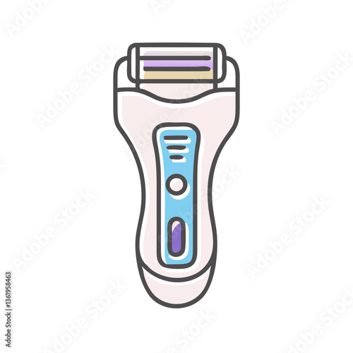 Rechargeable electric shaver for smooth shaving experience