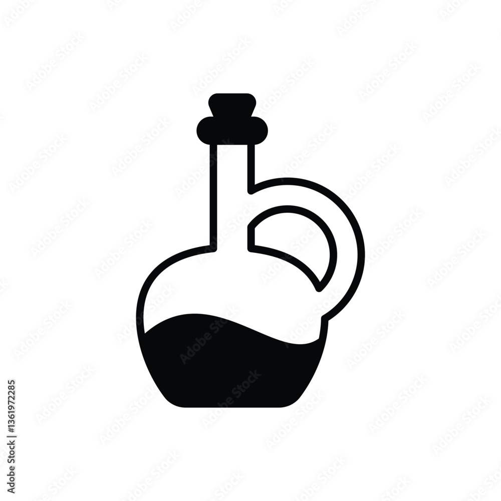 Obraz premium Olive oil Vector icon