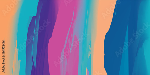 Fresh and beautiful colors abstract background, noise , grainy and blurry