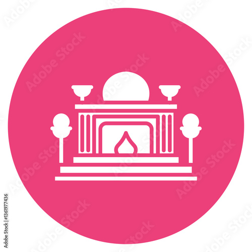 Mantel Vector Icon