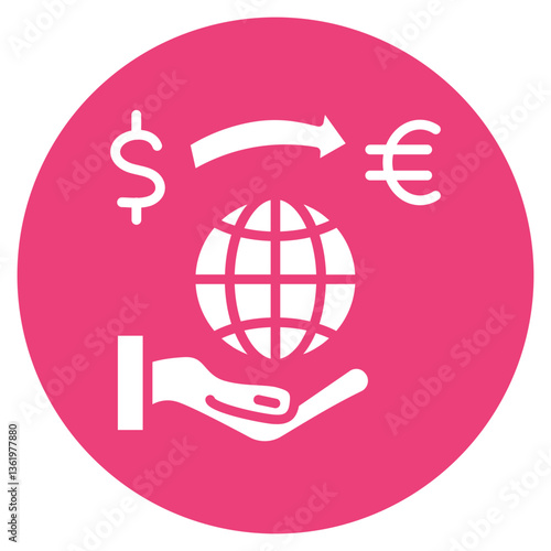 Currency Exchange Vector Icon