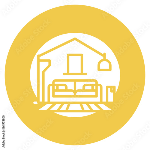 Home Staging Vector Icon