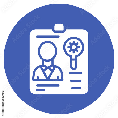 Criminal Record Vector Icon