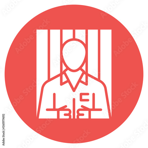 Inmate Vector Icon