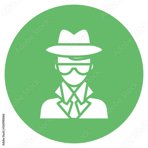 Undercover Agent Vector Icon