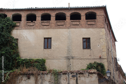 old hall in segovia in spain 